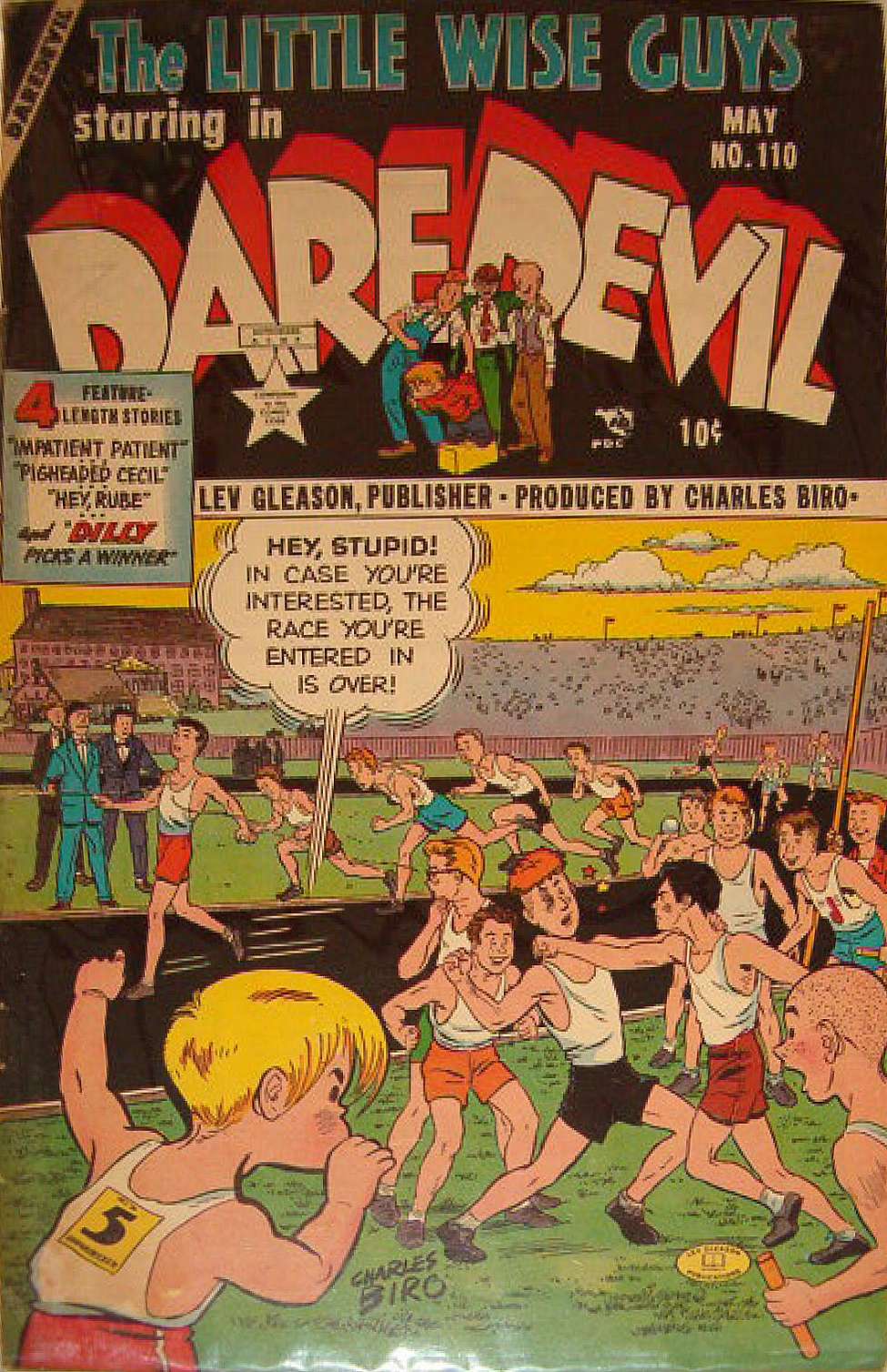 Comic Book Cover For Daredevil Comics 110