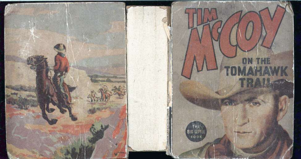 Comic Book Cover For Tim McCoy - On The Tomahawk Trail - Part 2 Of 2