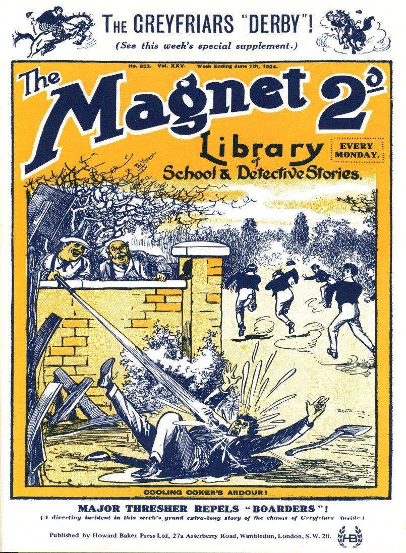 Book Cover For The Magnet 852 - Peter the Plotter!