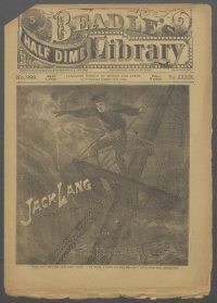 Large Thumbnail For Beadle's Half Dime Library 999 - Jack Lang, the Privateer Rover