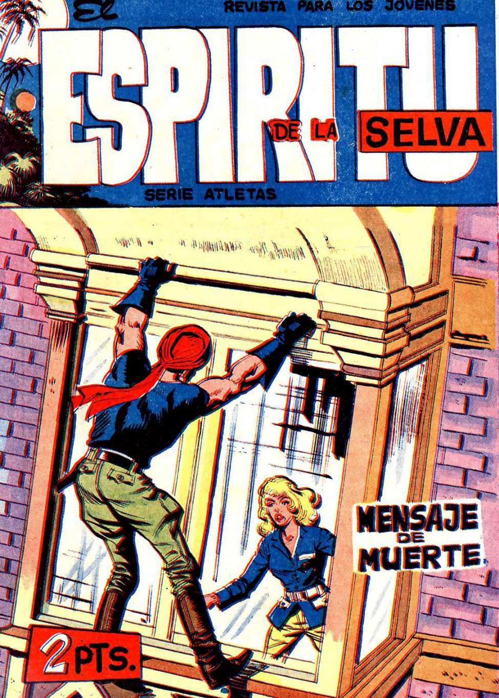 Comic Book Cover For El Espiritu De La Selva 38 - Mensaje De Muerte
