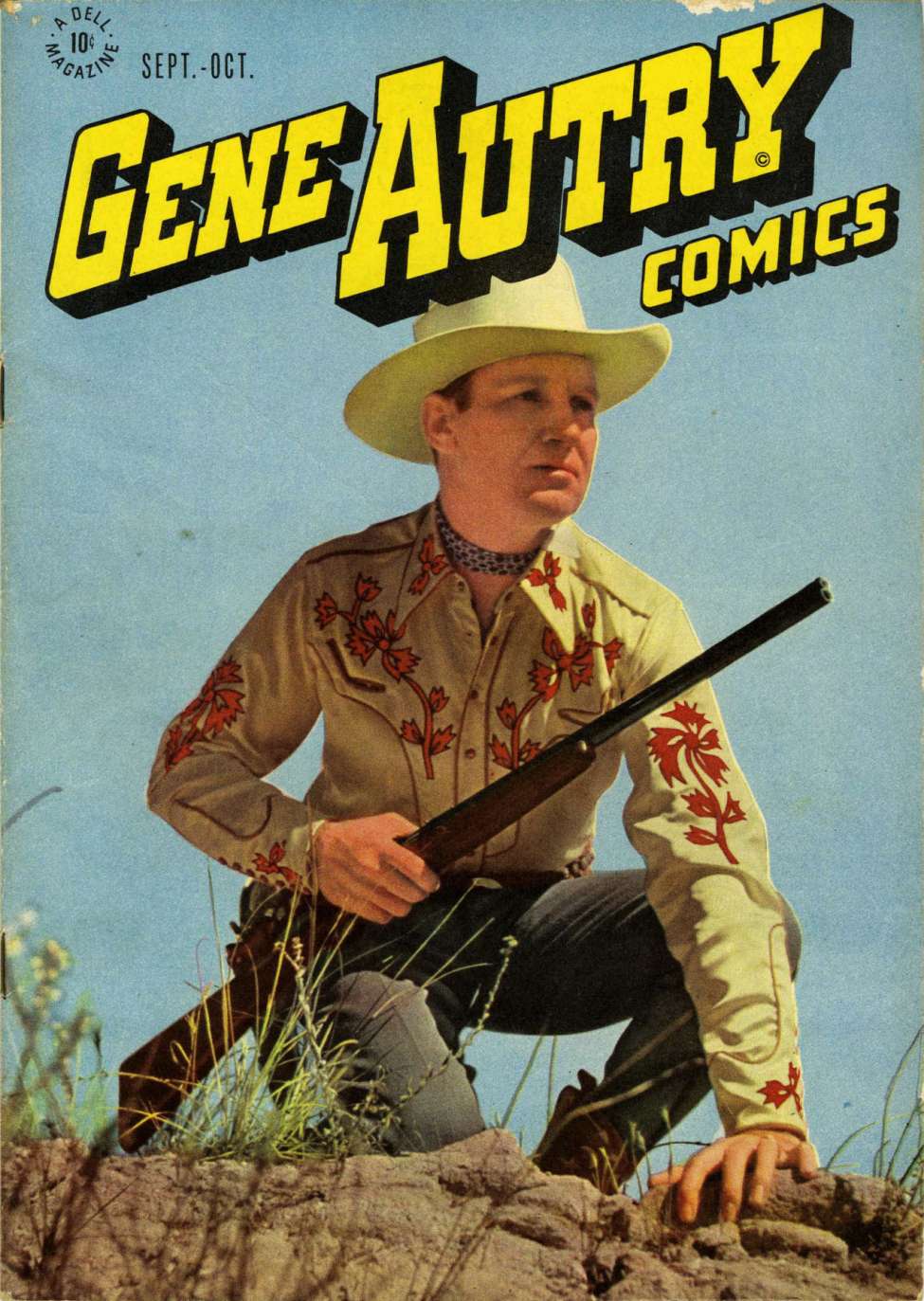 Comic Book Cover For Gene Autry Comics 3
