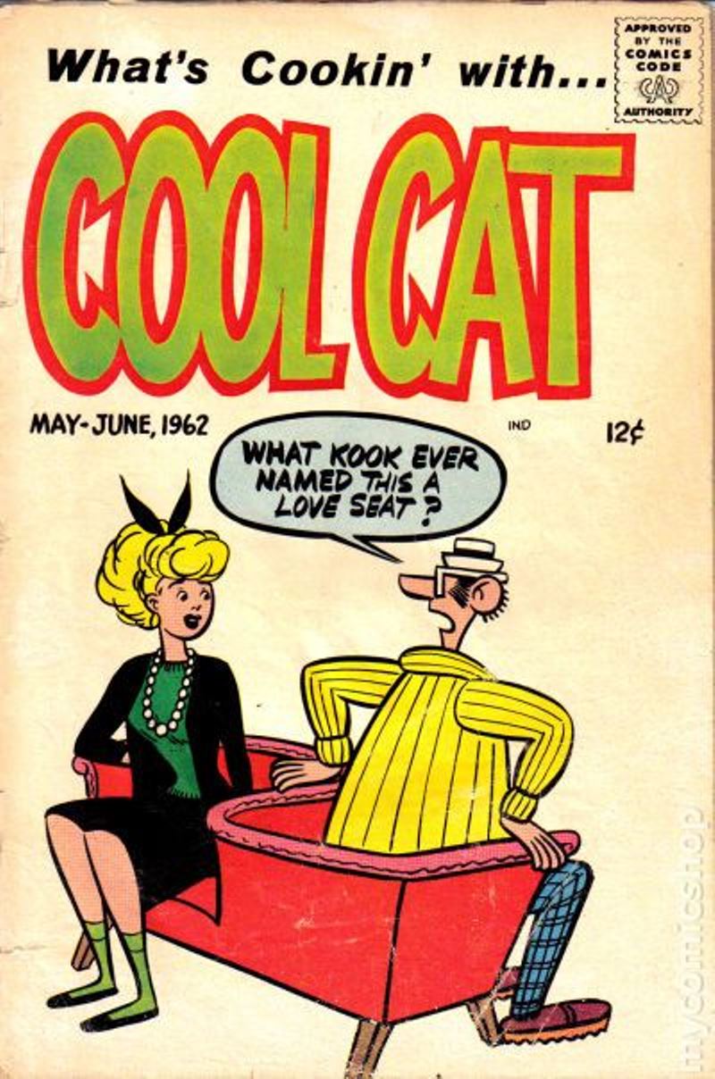 Comic Book Cover For Cool Cat v9 1