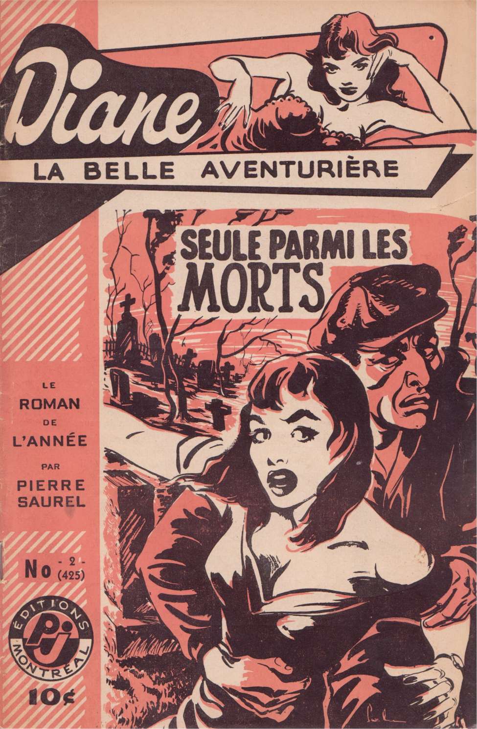 Book Cover For Diane, La Belle Aventuriere 2 - Seule parmi les morts