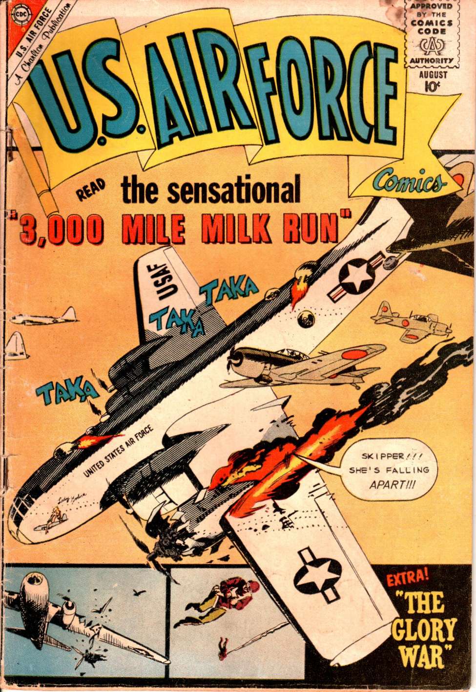 Comic Book Cover For U.S. Air Force Comics 11