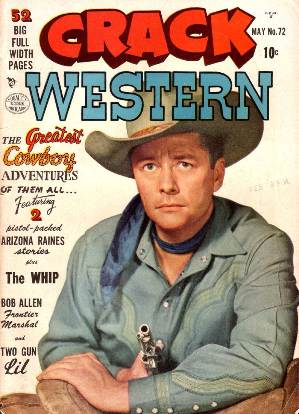 Book Cover For Crack Western 72