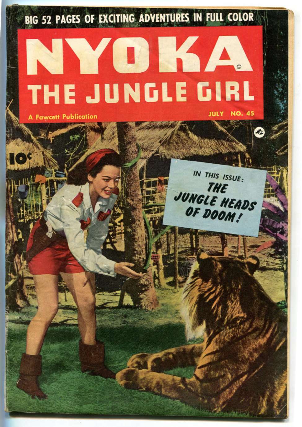 Book Cover For Nyoka the Jungle Girl 45 - Version 1