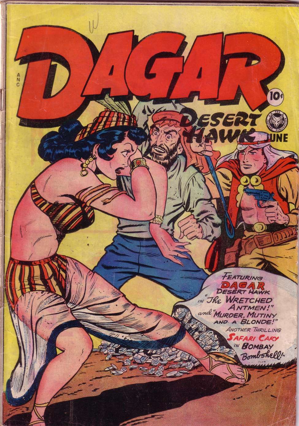 Comic Book Cover For Dagar Desert Hawk 16