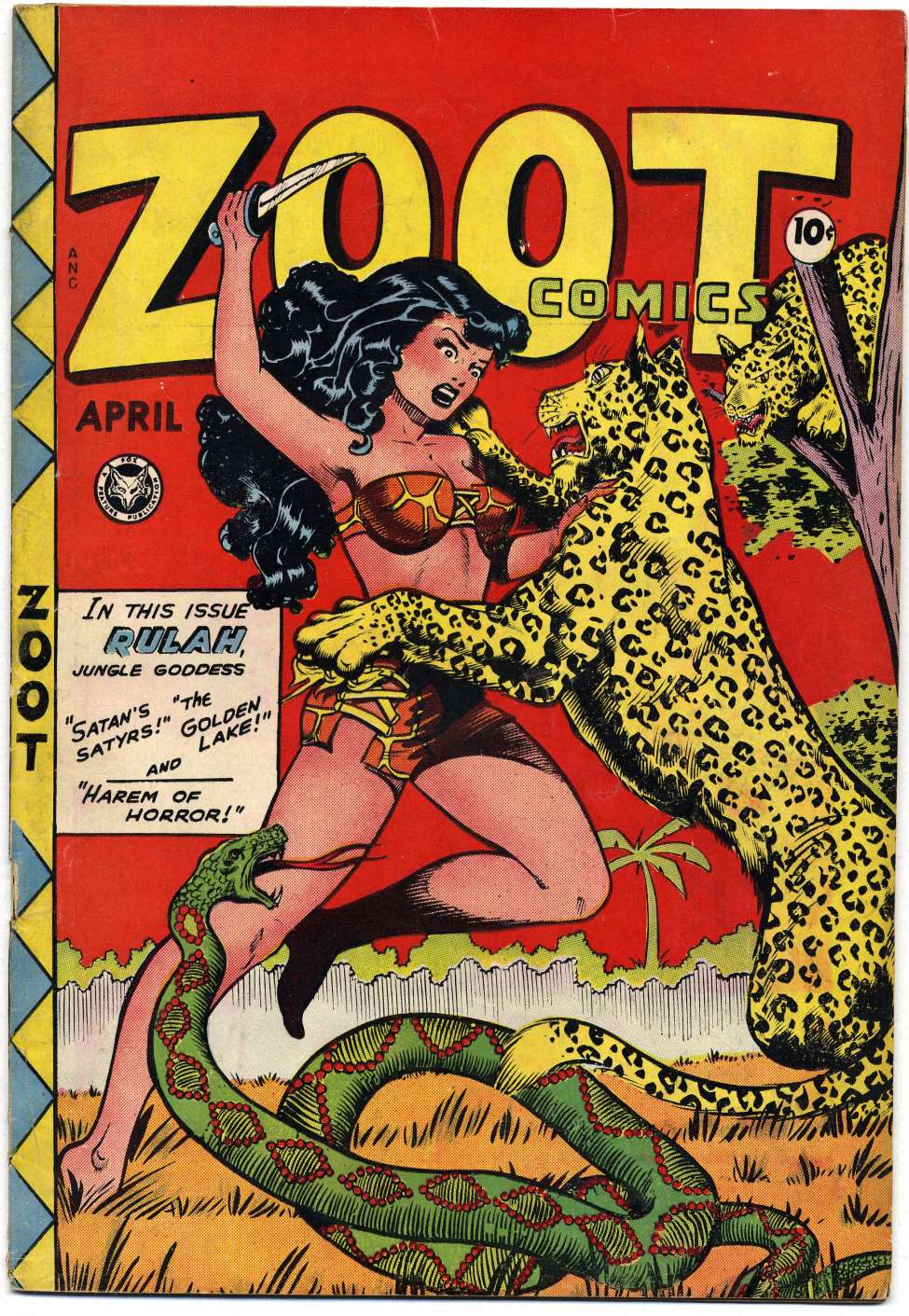 Comic Book Cover For Zoot Comics 13b