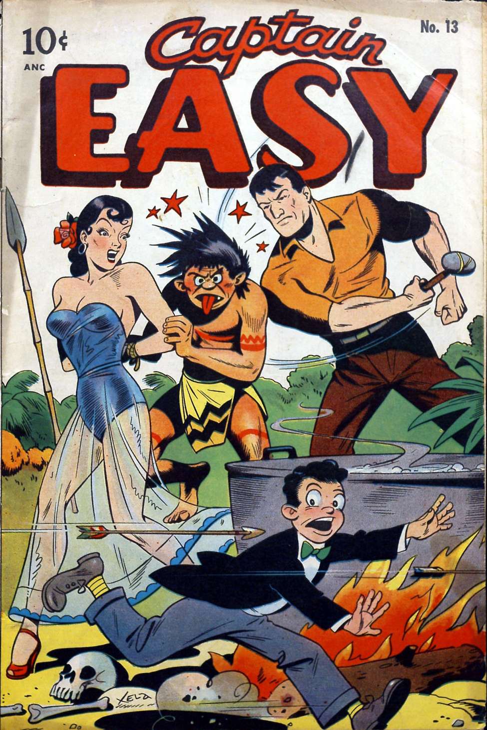 Book Cover For Captain Easy 13