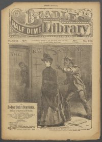 Large Thumbnail For Beadle's Half Dime Library 573 - The Two Shadows