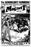 Cover For The Magnet 441 - The Schoolboy Farmers