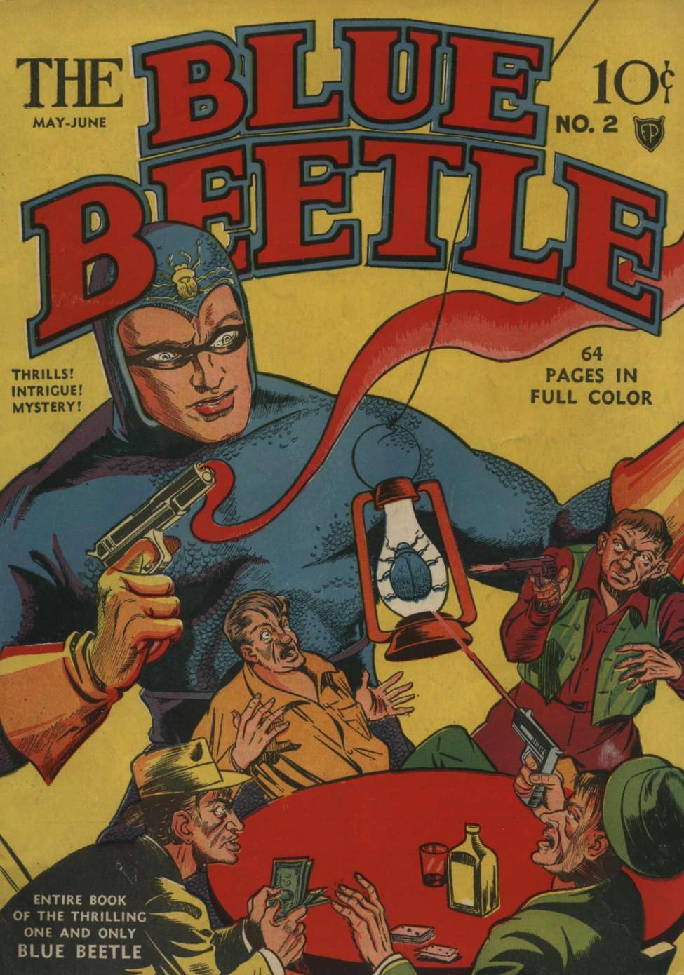 Comic Book Cover For Blue Beetle 2