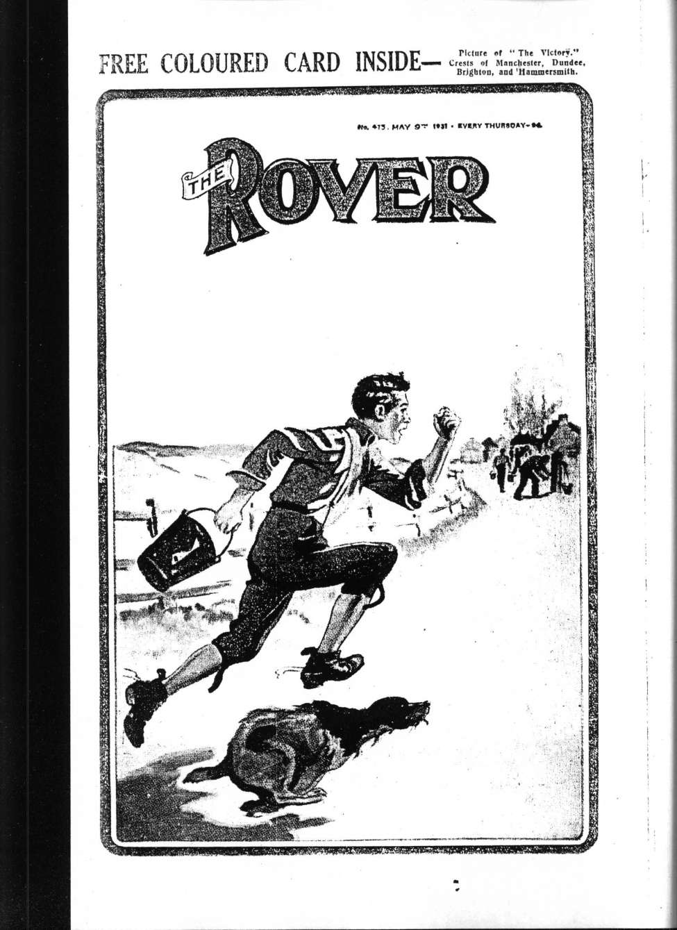 Comic Book Cover For The Rover 473