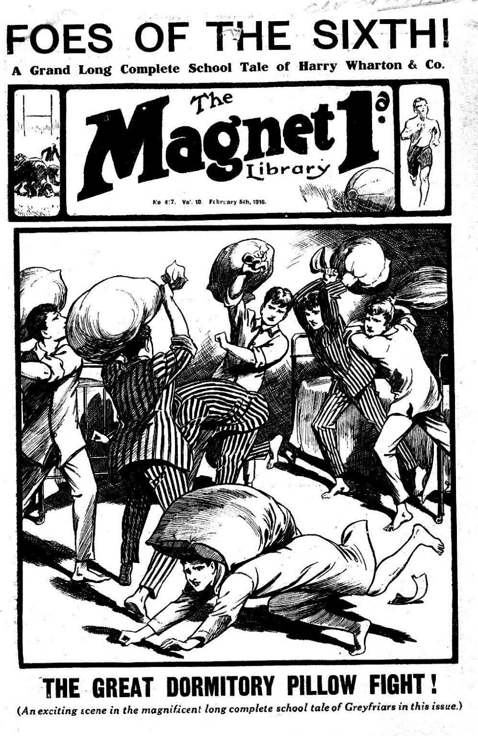 Comic Book Cover For The Magnet 417 - Foes of the Sixth