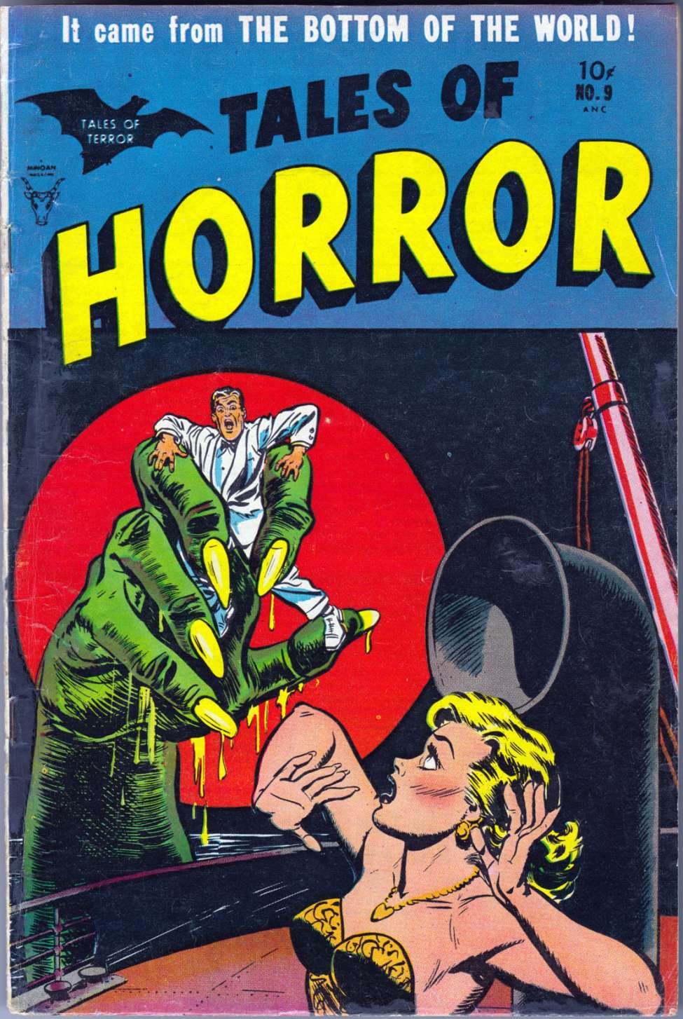 Comic Book Cover For Tales of Horror 9 - Version 1