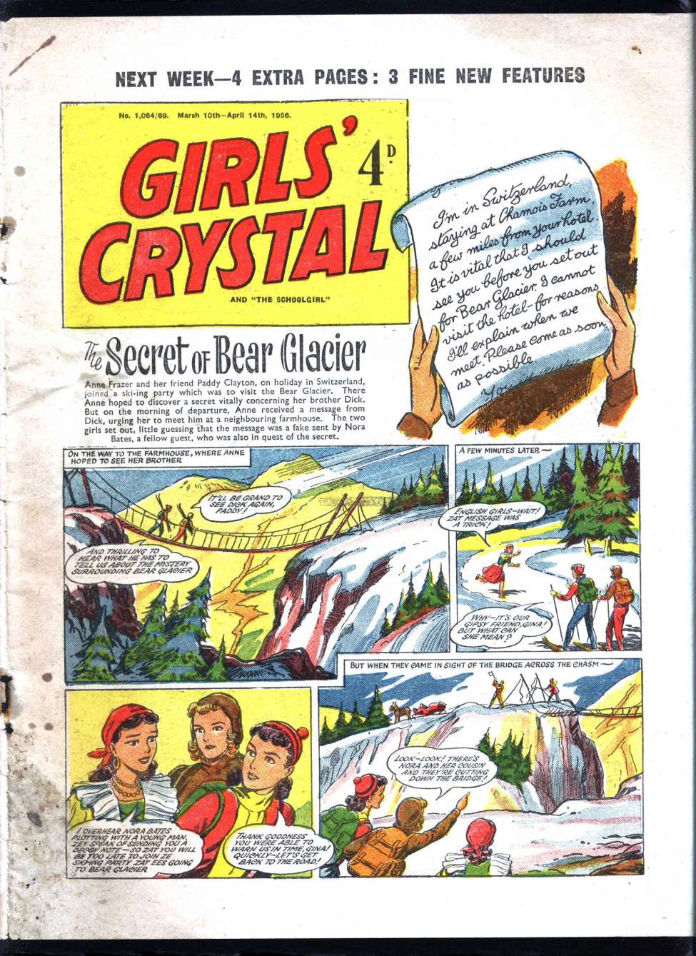 Comic Book Cover For Girls' Crystal 1064-69