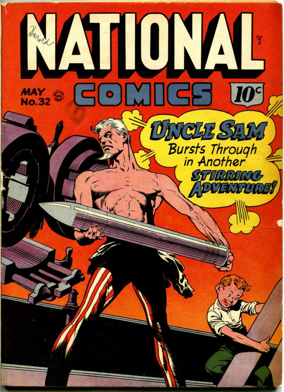 Book Cover For National Comics 32