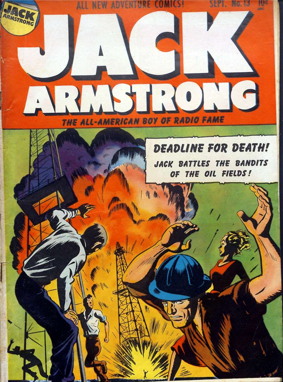 Book Cover For Jack Armstrong 13