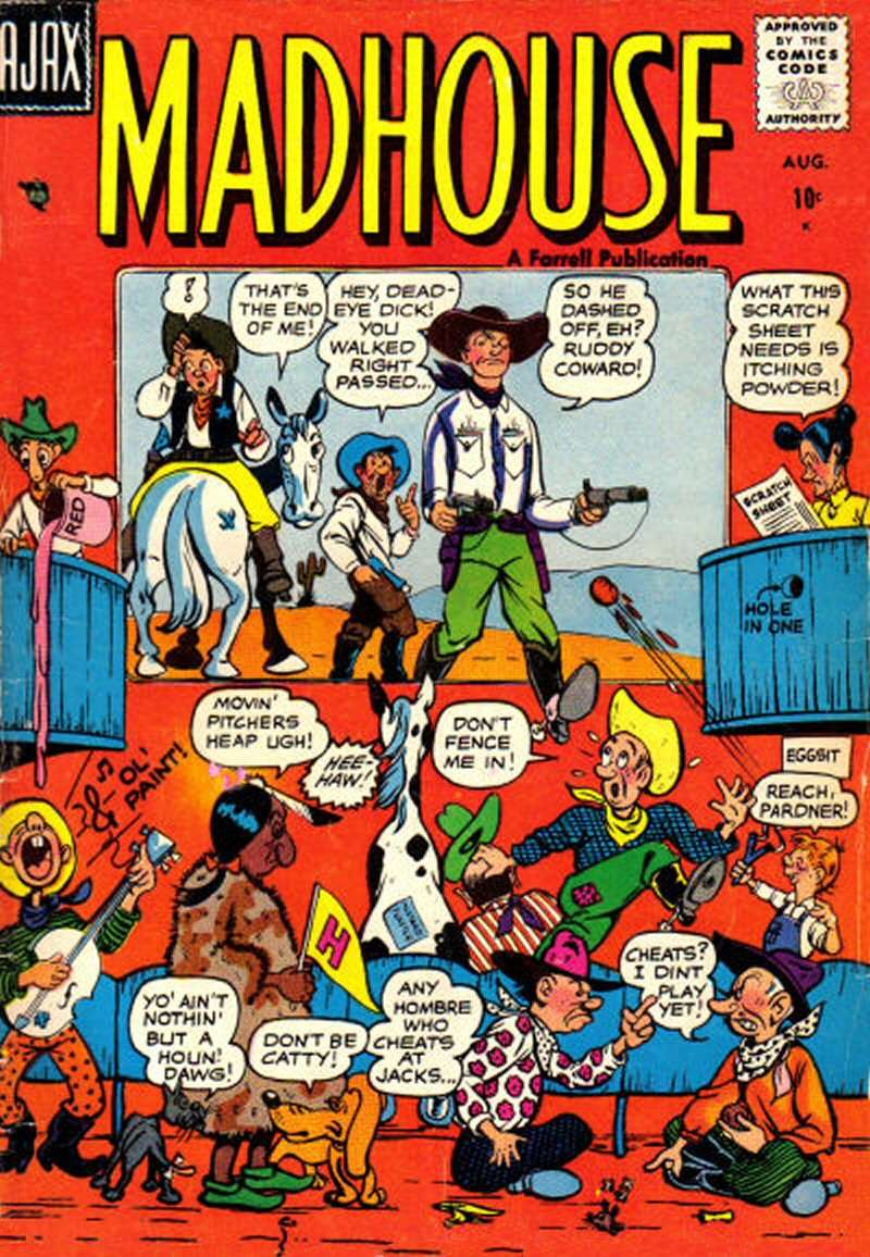 Comic Book Cover For Madhouse 2