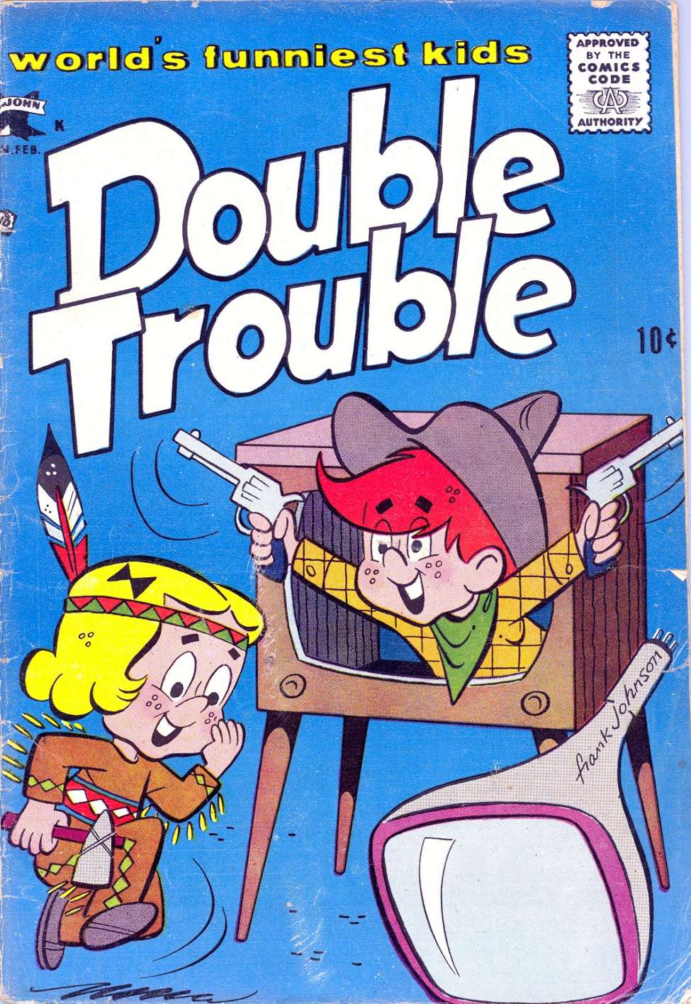Book Cover For Double Trouble 2