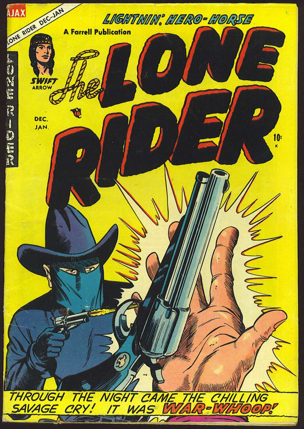 Comic Book Cover For The Lone Rider 23 - Version 1