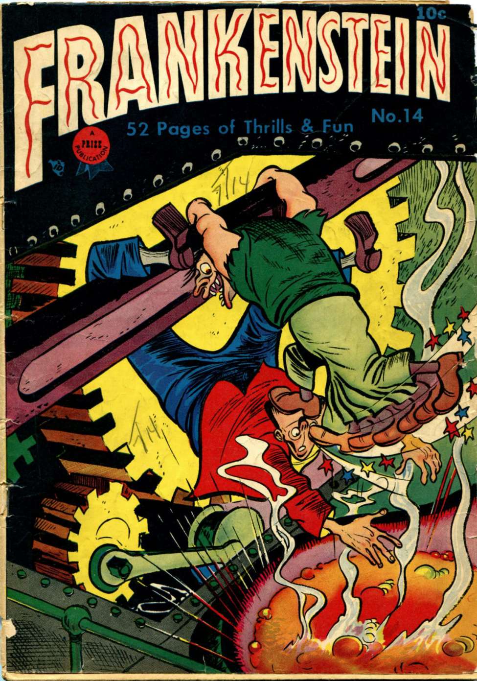 Book Cover For Frankenstein 14