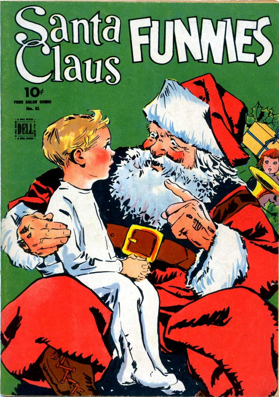 Comic Book Cover For 0061 - Santa Claus Funnies