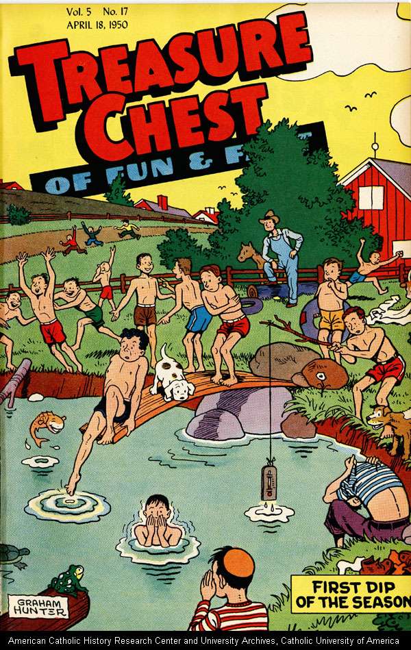 Comic Book Cover For Treasure Chest of Fun and Fact v5 17