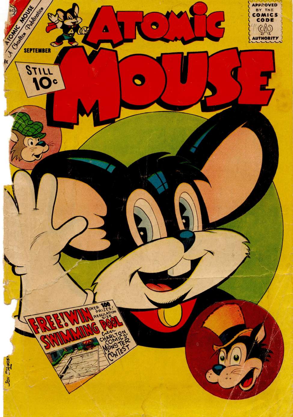 Comic Book Cover For Atomic Mouse 44