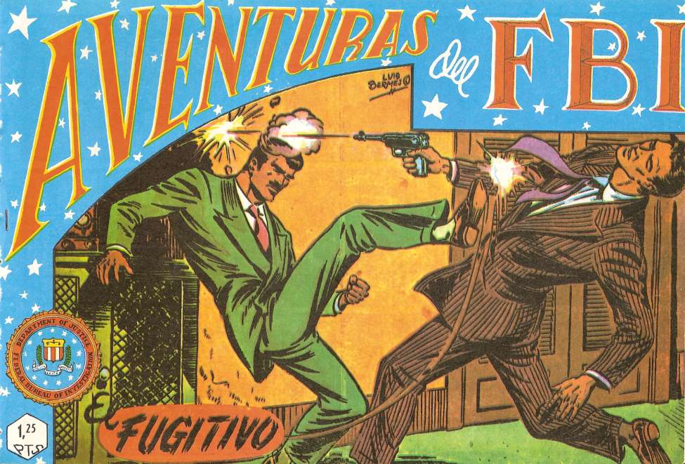 Comic Book Cover For Aventuras del FBI 8 El fugitivo