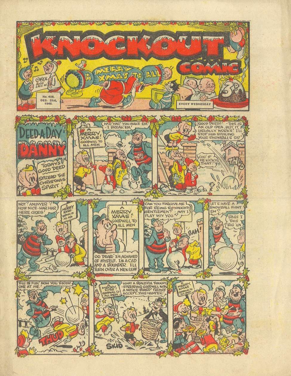 Comic Book Cover For Knockout 408