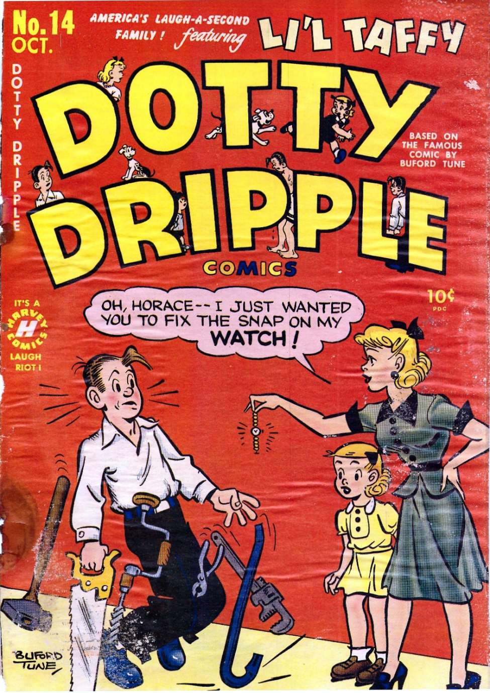 Comic Book Cover For Dotty Dripple Comics 14