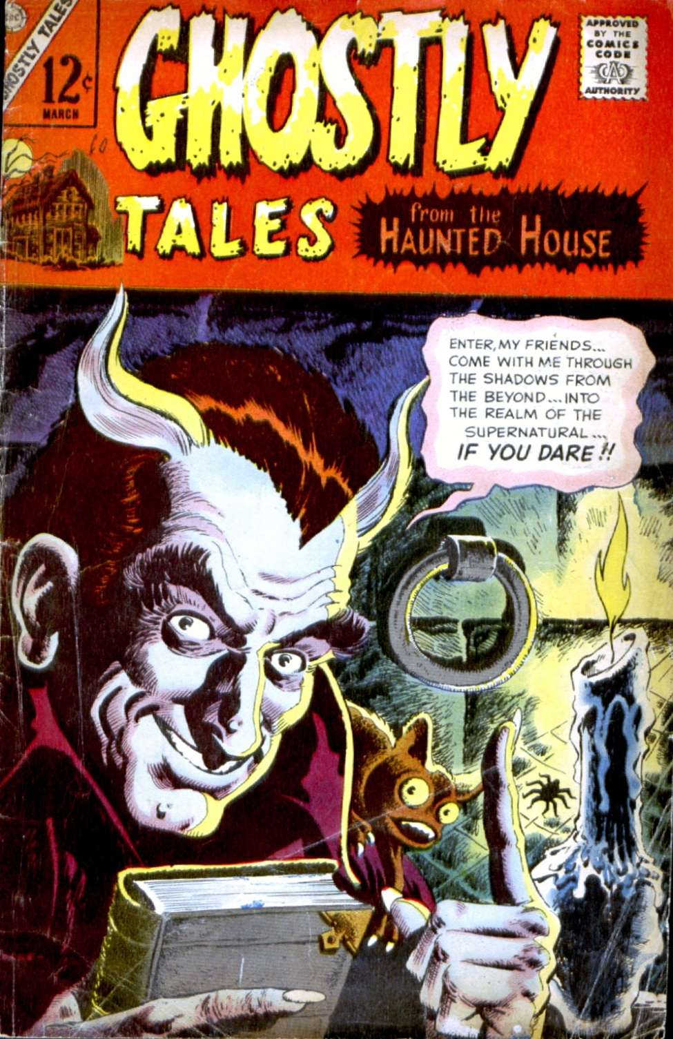 Comic Book Cover For Ghostly Tales 60