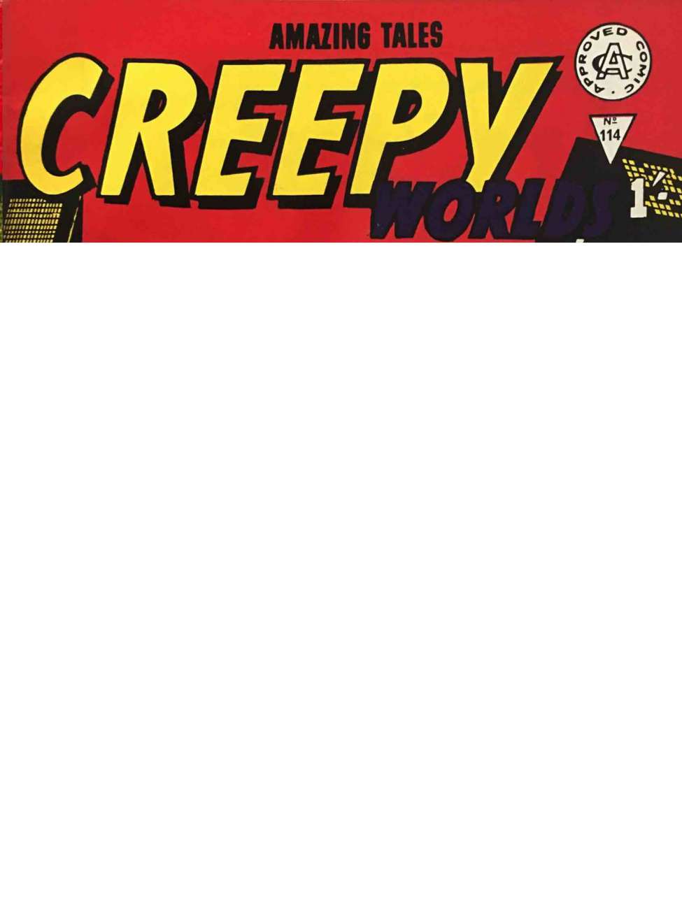 Book Cover For Creepy Worlds 114