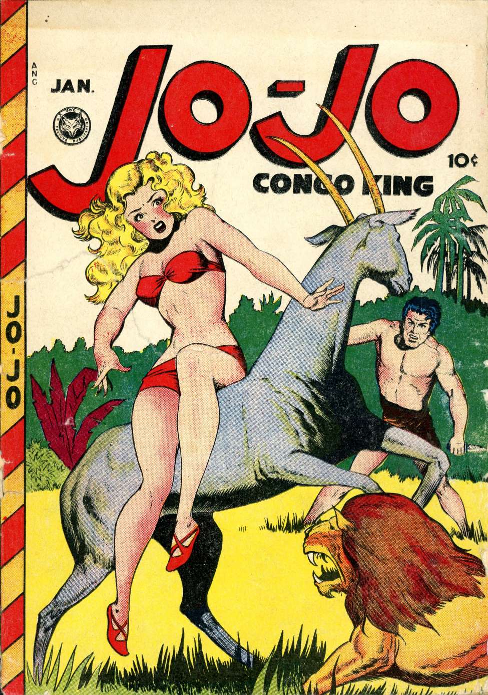 Comic Book Cover For Jo-Jo Comics 10