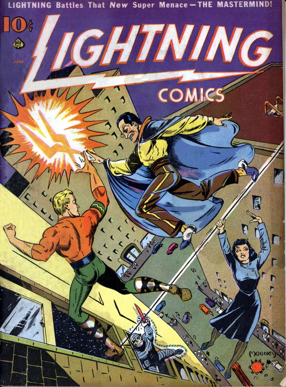 Comic Book Cover For Lightning Comics v2 1