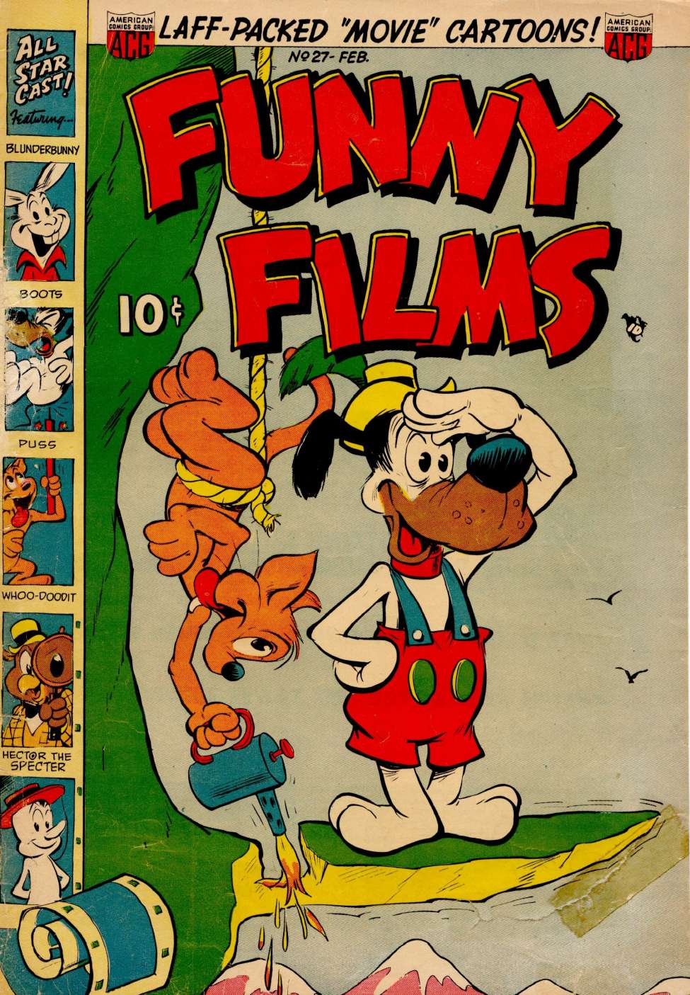 Comic Book Cover For Funny Films 27