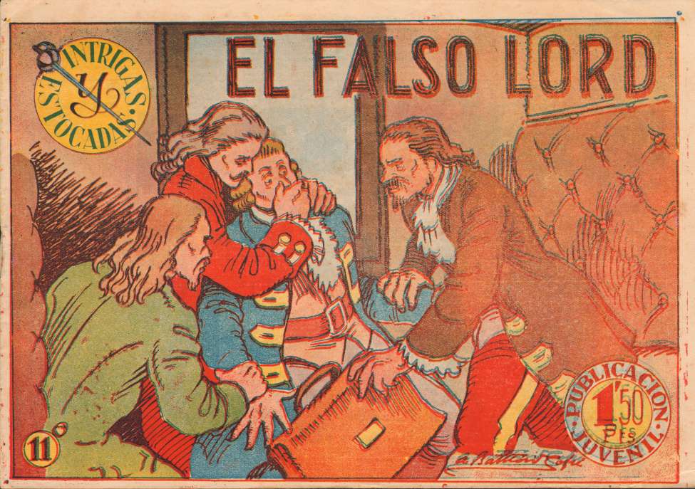 Comic Book Cover For Intrigas y Estocadas 11 - El Falso Lord