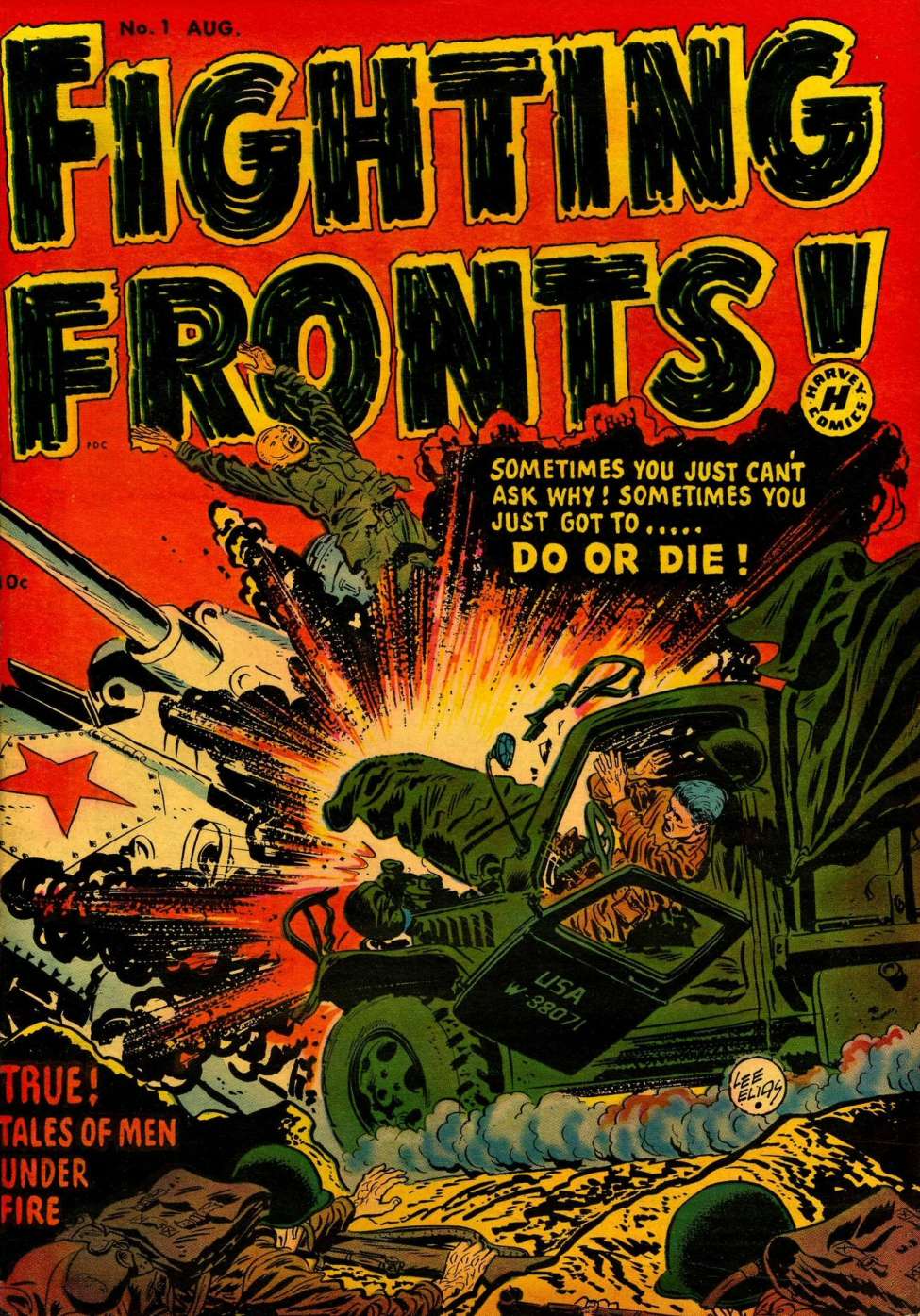 Comic Book Cover For Fighting Fronts 1