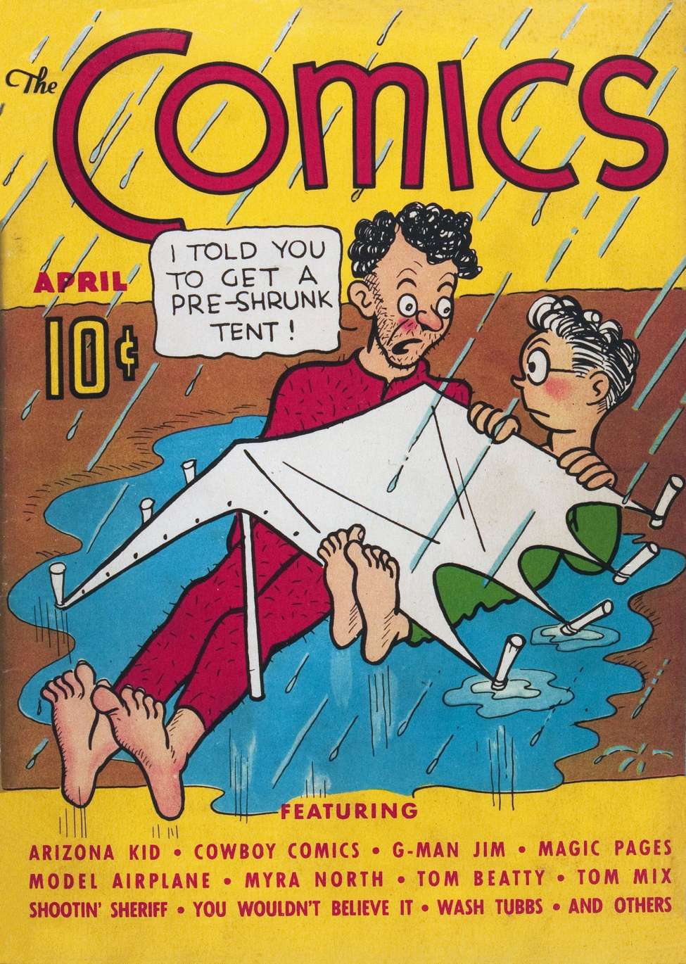 Comic Book Cover For The Comics 2