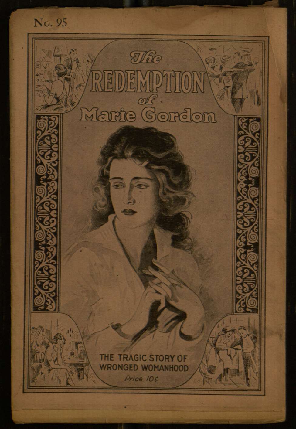 Book Cover For The Redemption of Marie Gordon 95 - Cora Lane Sherman