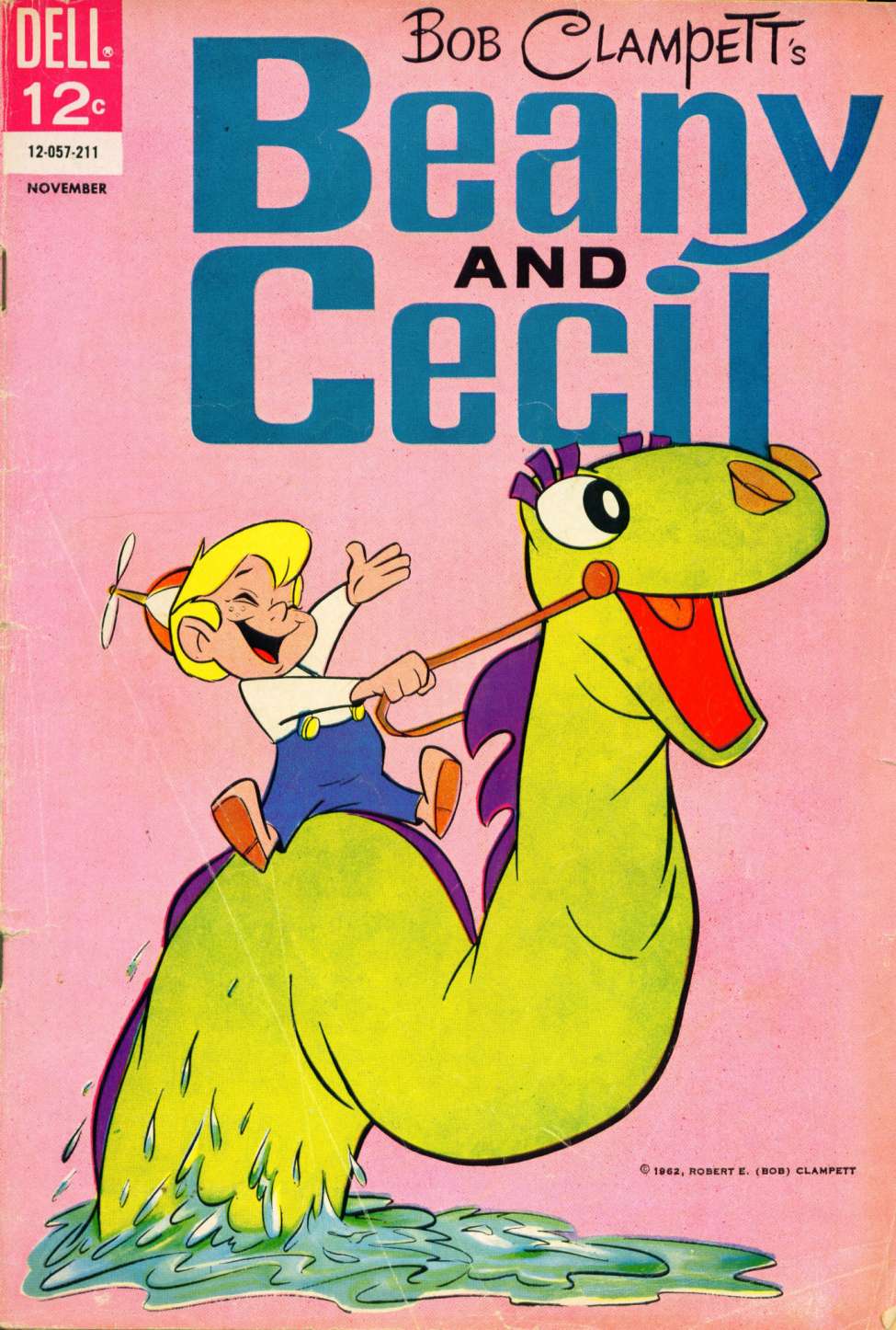 Comic Book Cover For Beany and Cecil 2