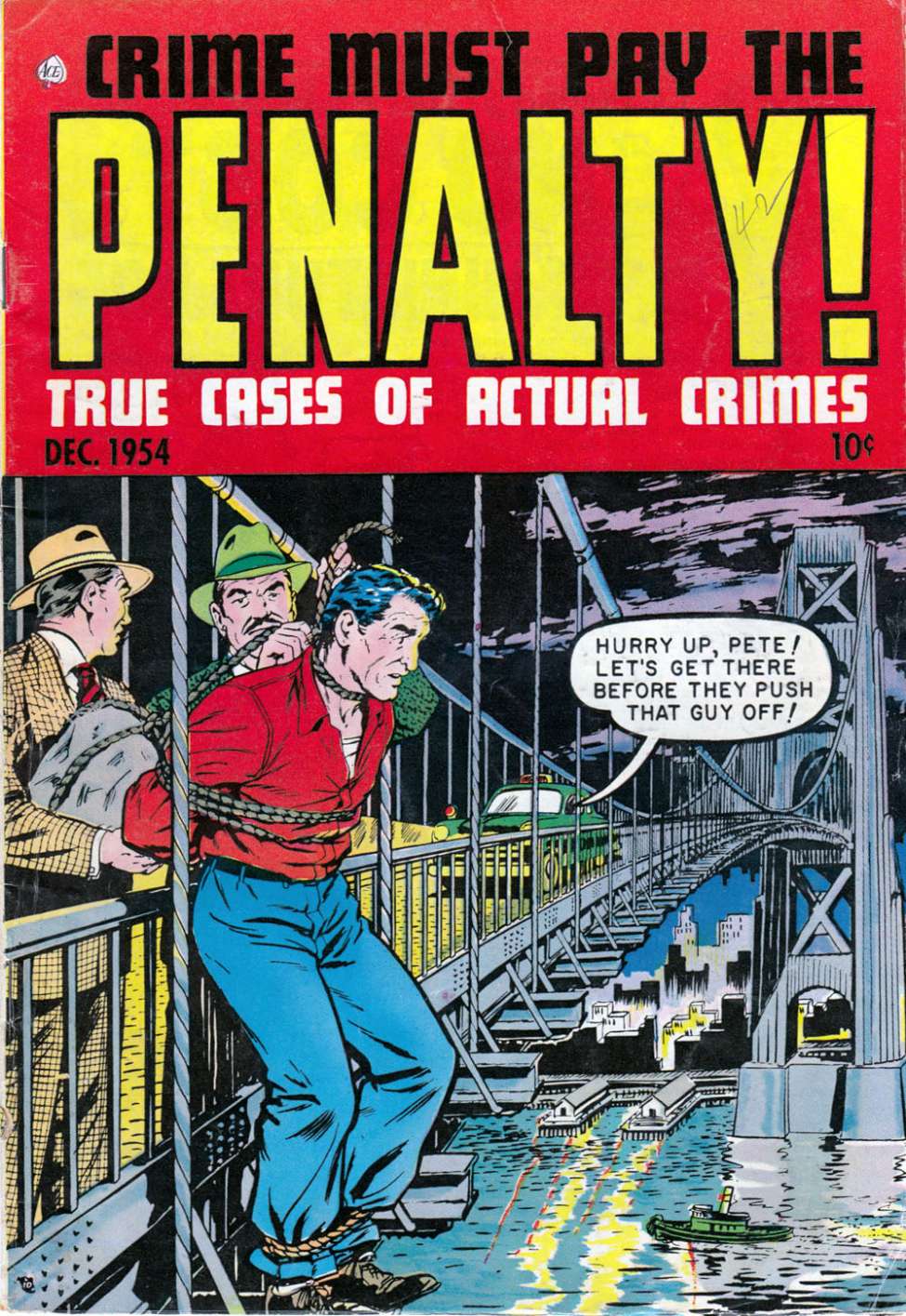 Comic Book Cover For Crime Must Pay the Penalty 42