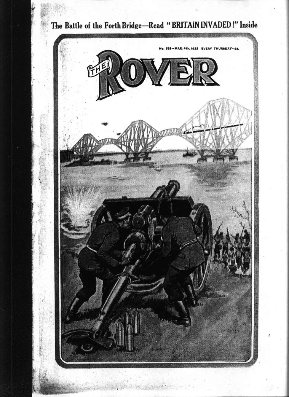 Book Cover For The Rover 568