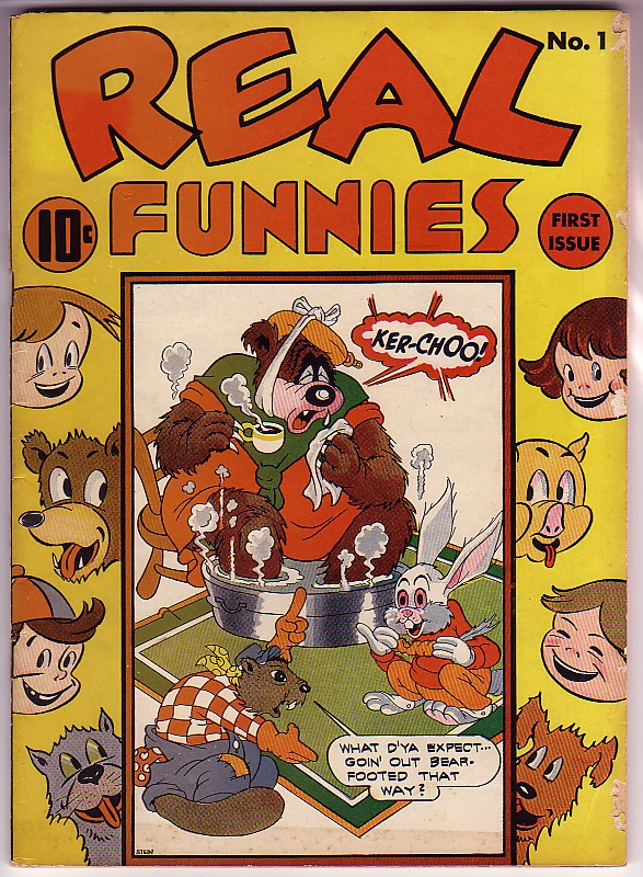 Comic Book Cover For Real Funnies 1 (paper/dig cam) - Version 2