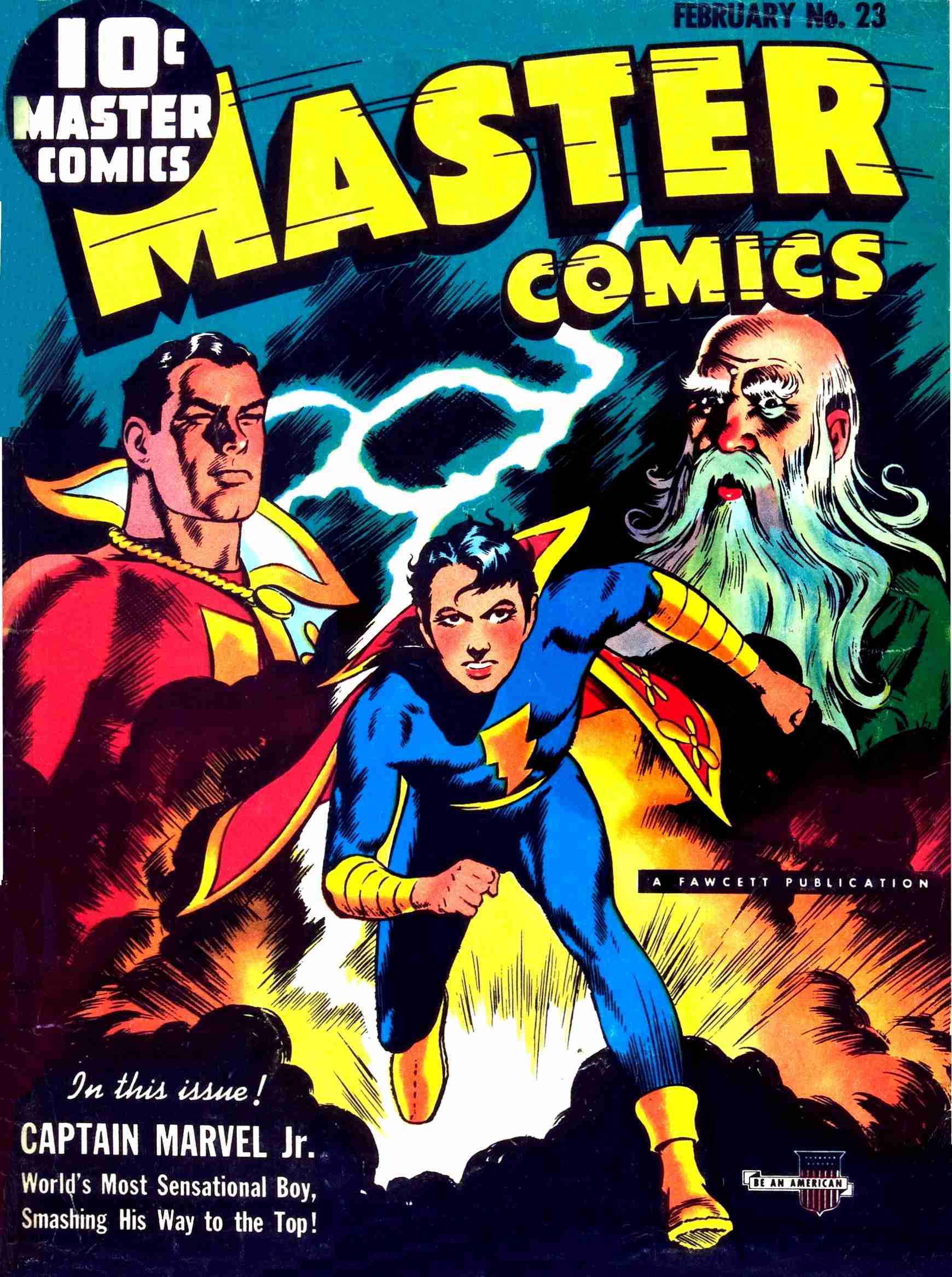 Comic Book Cover For Master Comics 23 - Version 2