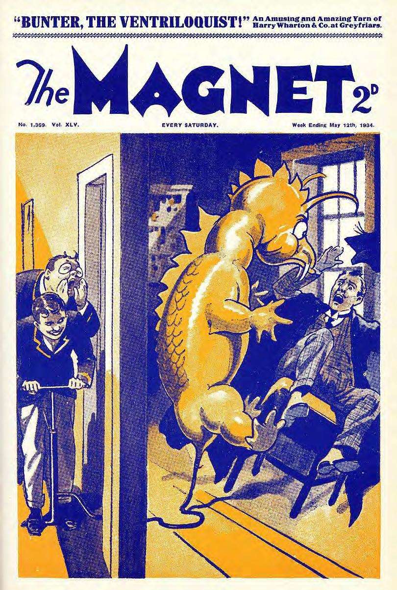Book Cover For The Magnet 1369 - Bunter the Ventriloquist!