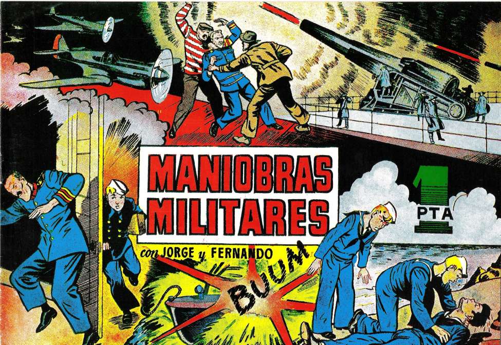 Book Cover For Jorge y Fernando 83 - Maniobras militares