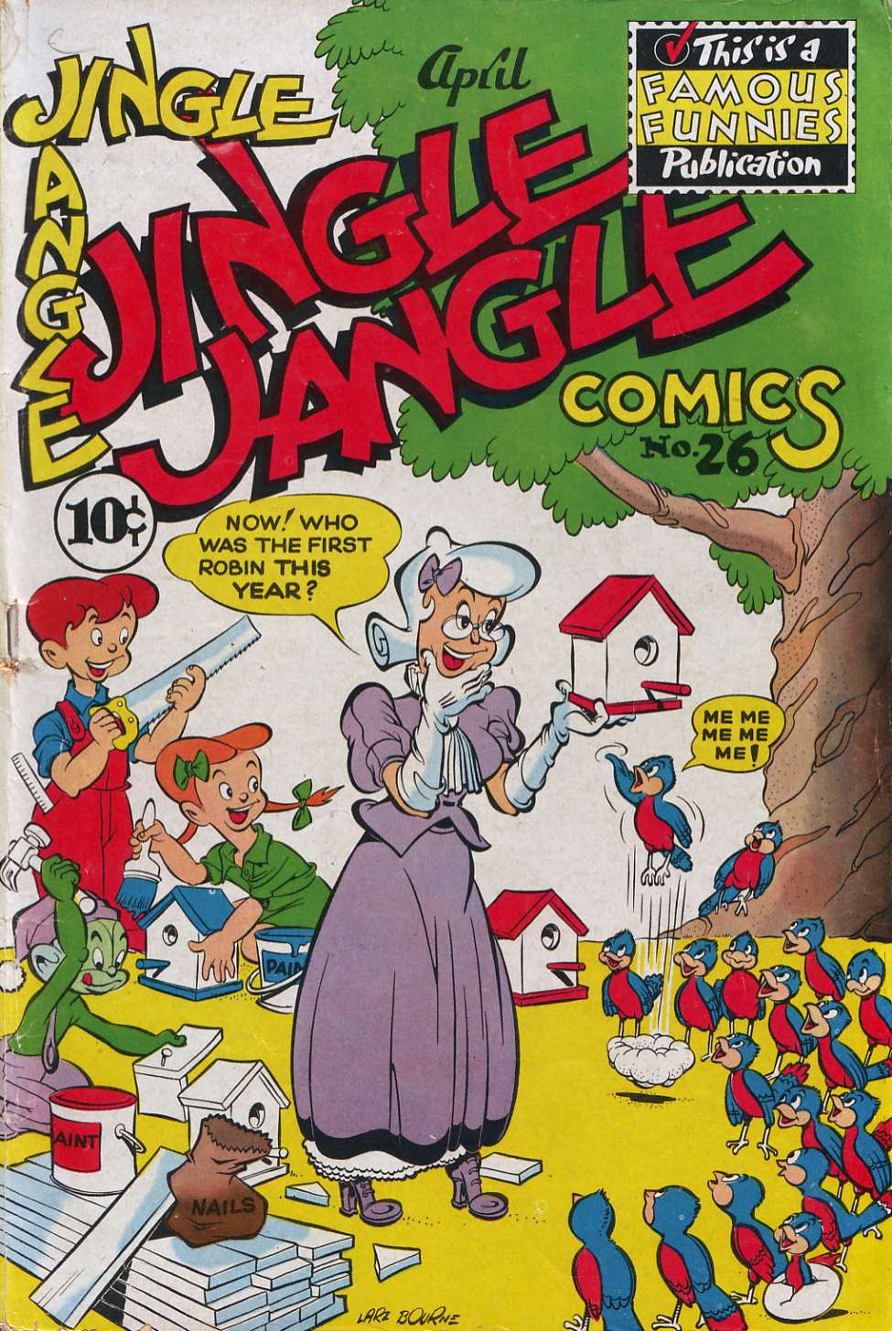Book Cover For Jingle Jangle Comics 26